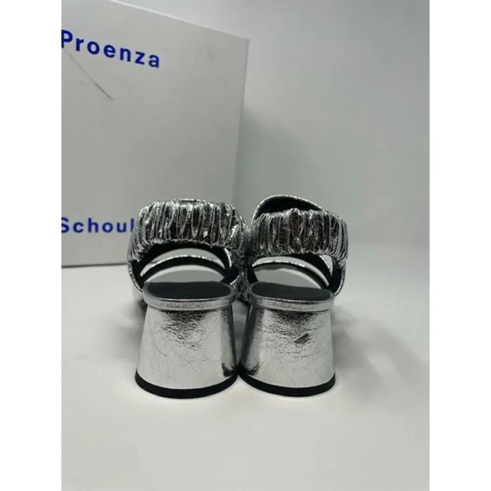 Proenza Schouler Women's Glove Slingback Block Heels Sandals US 7 EU 37